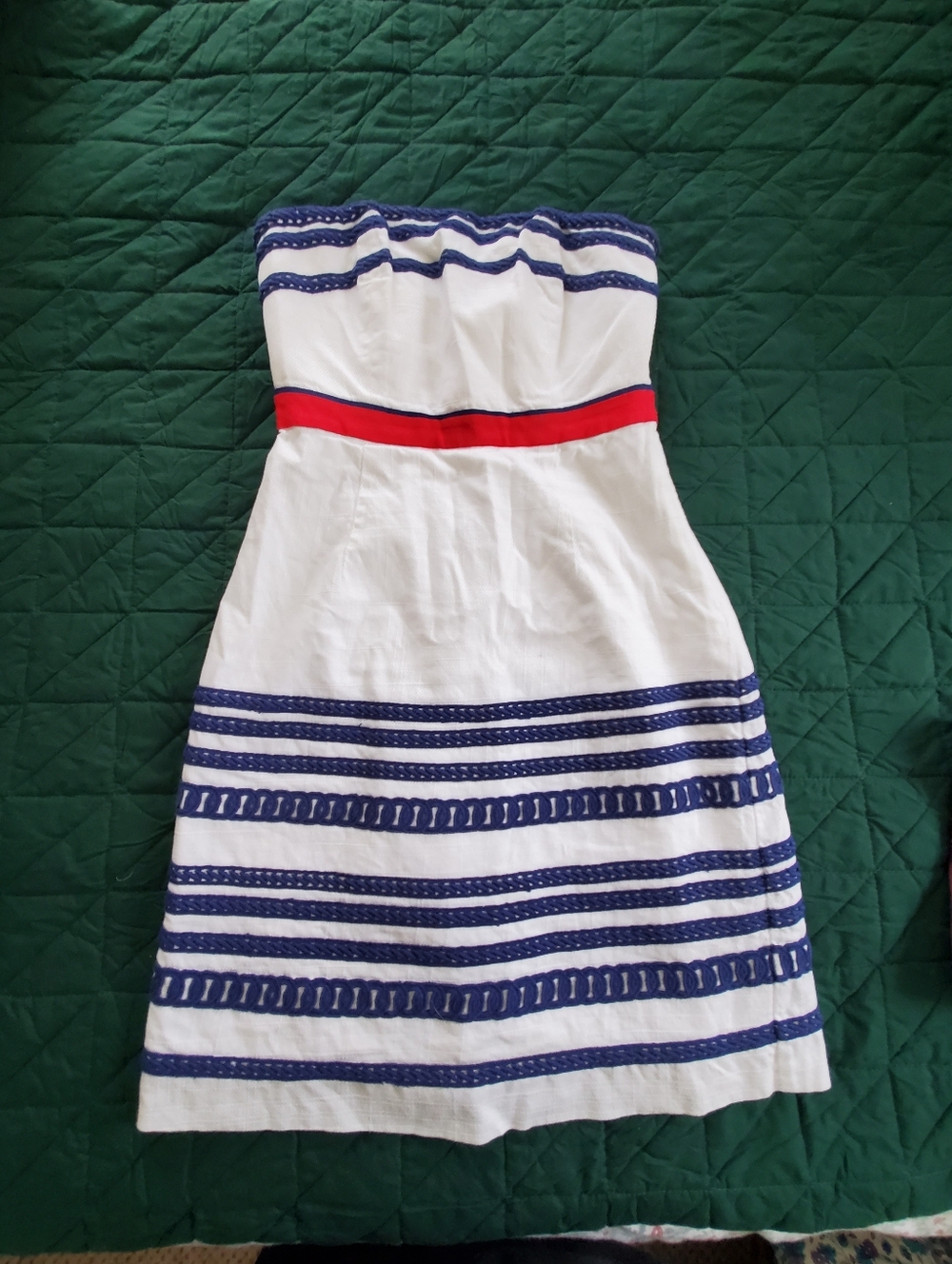 Vineyard Vines Strapless Dress